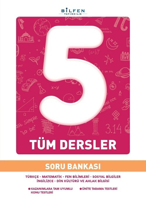 Bilfen 5. Sınıf Tüm Dersler Soru Bankası Bilfen Yayıncılık