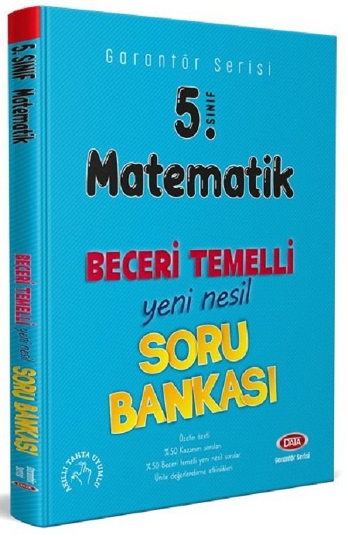 Data 5. Sınıf Matematik Garantör Beceri Temelli Soru Bankası Data Yayınları