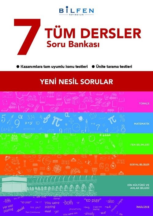 Bilfen 7. Sınıf Tüm Dersler Soru Bankası Bilfen Yayıncılık