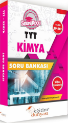 SÜPER FİYAT - Eğitim Dünyası YKS TYT Kimya Sınav Koçu Soru Bankası Video Çözümlü Eğitim Dünyası Yayınları