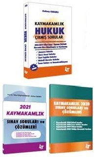 4T Yayınları Kaymakamlık Hukuk Çıkmış Sorular - Kutluay Kararlı 2. Baskı 4T Yayınları