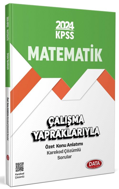 Data 2024 KPSS Matematik Çalışma Yapraklarıyla Özet Konu Anlatımı Data Yayınları