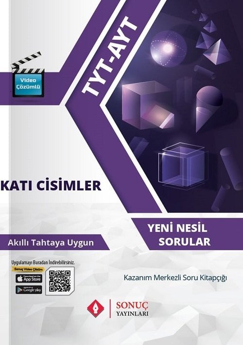 Sonuç YKS TYT AYT Katı Cisimler Soru Bankası Sonuç Yayınları