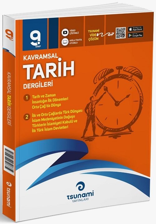 Tsunami 9. Sınıf Tarih Kavramsal Dergileri (2 Fasikül) Tsunami Yayınları