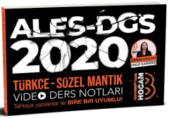 Benim Hocam 2020 ALES DGS Türkçe Sözel Mantık Video Ders Notları Benim Hocam Yayınları