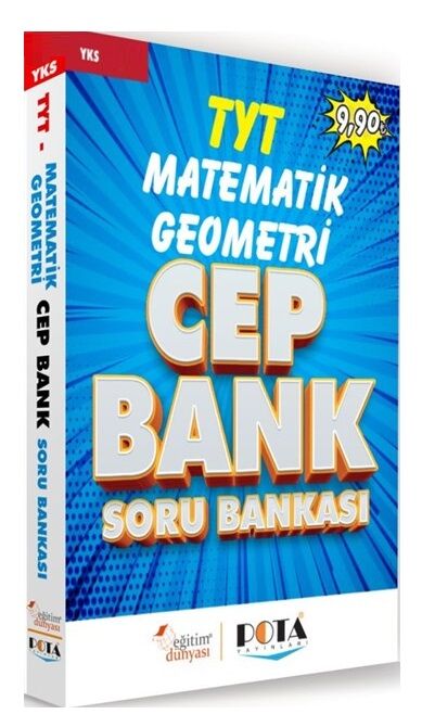 SÜPER FİYAT - Eğitim Dünyası YKS TYT Matematik-Geometri Cep Bank Soru Bankası Eğitim Dünyası Yayınları