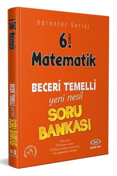 Data 6. Sınıf Matematik Garantör Beceri Temelli Soru Bankası Data Yayınları