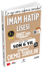 Dizgi Kitap 2025 ÖABT nin Rehberi İmam Hatip Lisesi Öğretmenliği Çıkmış Sorular Son 6 Yıl Çözümlü - Esra Işık Kulp Dizgi Kitap Yayınları