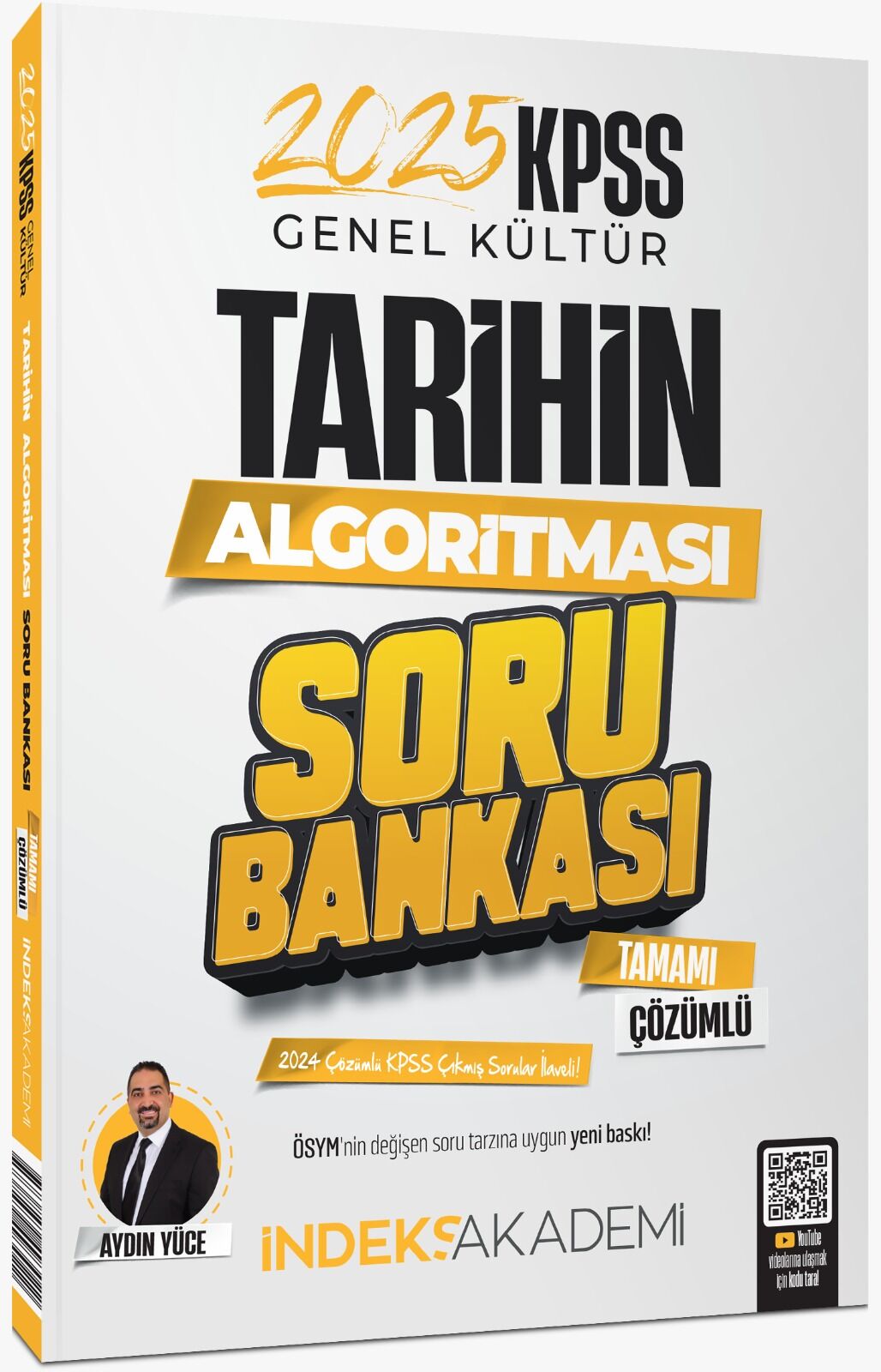 İndeks Akademi 2025 KPSS Tarihin Algoritması Soru Bankası Çözümlü - Aydın Yüce İndeks Akademi Yayıncılık