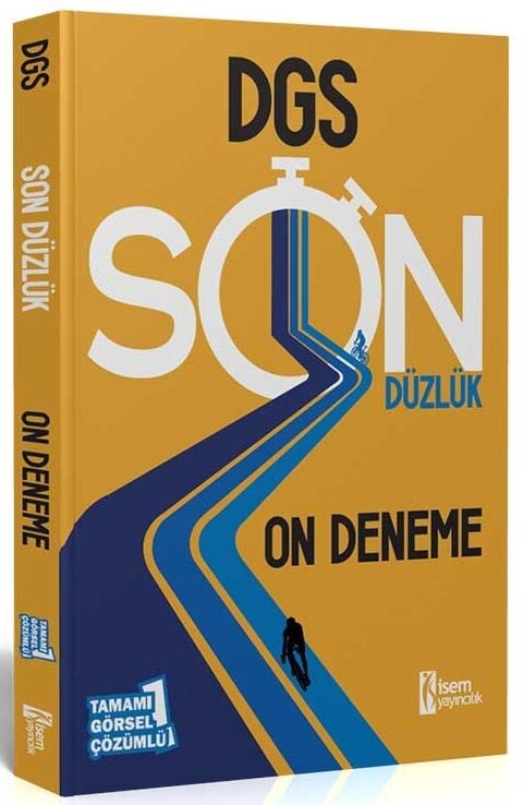 İsem 2025 DGS Son Düzlük 10 Deneme Çözümlü İsem Yayınları