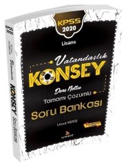 Liyakat 2020 KPSS Konsey Vatandaşlık Lisans Soru Bankası Çözümlü Liyakat Yayınları