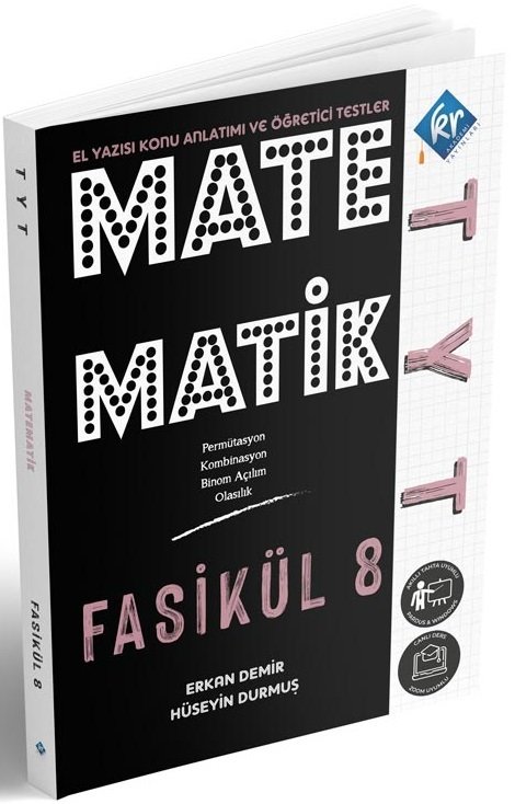 KR Akademi YKS TYT Matematik El Yazısı Konu Anlatımlı 8. Fasikül KR Akademi Yayınları