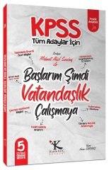 SÜPER FİYAT - Kadir Koç Akademi KPSS Başlarım Şimdi Vatandaşlık Çalışmaya Ders Notları - Mehmet Akif Sarıbaş Kadir Koç Akademi