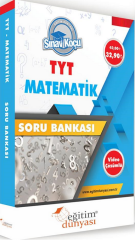 SÜPER FİYAT - Eğitim Dünyası YKS TYT Matematik Sınav Koçu Soru Bankası Video Çözümlü Eğitim Dünyası Yayınları