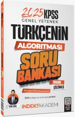 İndeks Akademi 2025 KPSS Türkçenin Algoritması Soru Bankası Çözümlü - Berk Ekici İndeks Akademi Yayıncılık