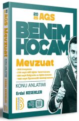 Benim Hocam 2025 MEB-AGS Mevzuat Konu Anlatımı - Erdal Kesekler Benim Hocam Yayınları