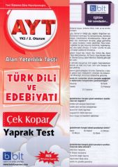 Bulut YKS AYT Türk Dili ve Edebiyatı Çek Kopar Yaprak Test Bulut Yayınları