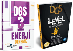 SÜPER FİYAT - İndeks Kitap + KR Akademi DGS 3+5 Deneme 2 li Set İndeks Kitap + KR Akademi Yayınları