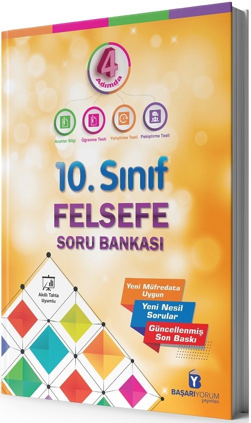 Başarıyorum 10. Sınıf Felsefe 4 Adımda Soru Bankası Başarıyorum Yayınları