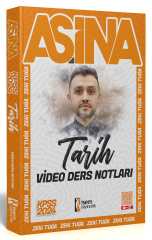 İsem 2024 KPSS Tarih Aşina Video Ders Notları - Zeki Tuğa İsem Yayınları