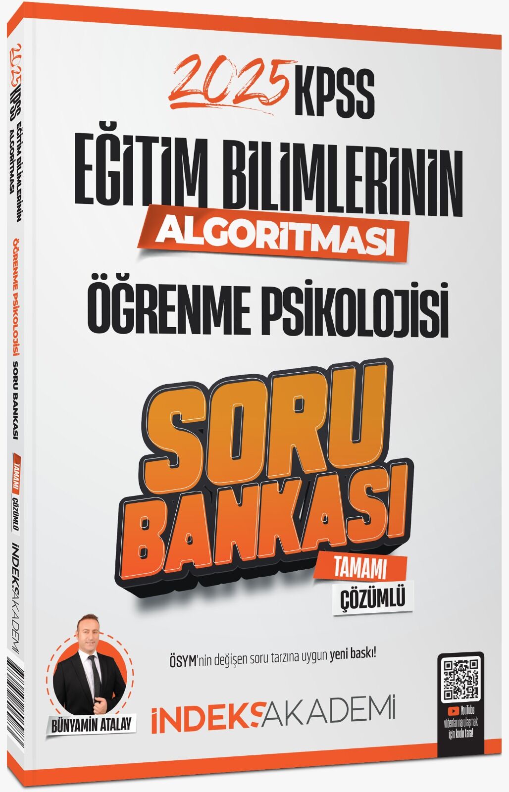 İndeks Akademi 2025 KPSS Eğitim Bilimlerinin Algoritması Öğrenme Psikolojisi Soru Bankası Çözümlü - Bünyamin Atalay İndeks Akademi Yayıncılık