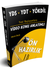 Benim Hocam YDS YDT YÖKDİL Ön Hazırlık Video Konu Anlatımlı Erkan Önler Benim Hocam Yayınları