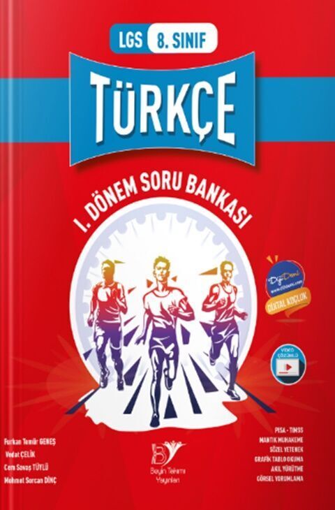 Beyin Takımı 8. Sınıf LGS Türkçe 1. Dönem Soru Bankası Video Çözümlü Beyin Takımı Yayınları