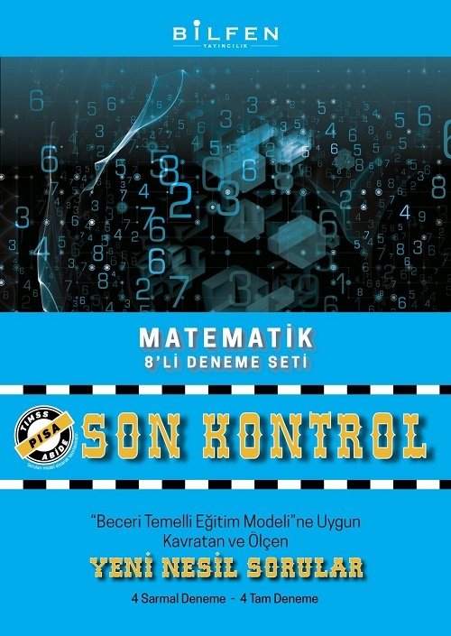 Bilfen 8. Sınıf Matematik Son Kontrol 8 li Deneme Seti Bilfen Yayıncılık