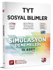 3D Yayınları YKS TYT Sosyal Bilimler Simülasyon 15 Deneme Video Çözümlü 3D Yayınları