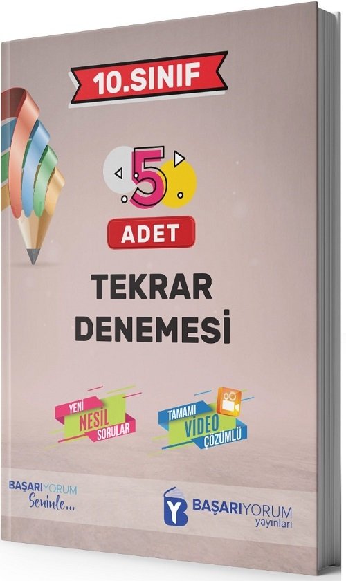 Başarıyorum 10. Sınıf 5 Tekrar Deneme Başarıyorum Yayınları