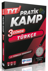 Yanıt YKS TYT Türkçe 3 Günde Pratik Kamp Kitabı Yanıt Yayınları