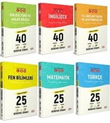 Editör 8. Sınıf Branş Deneme Seti 6 lı Set Editör Yayınları