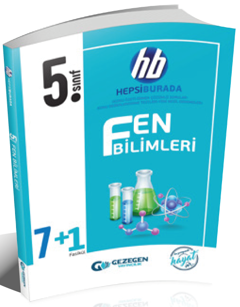 Gezegen 5. Sınıf Fen Bilimleri 7+1 Fasikül Gezegen Yayınları