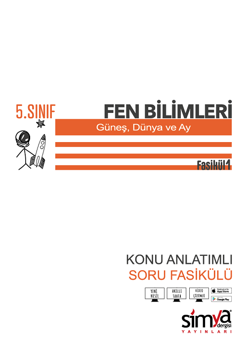 Simya 5. Sınıf Fen Bilimleri Konu Anlatımlı Soru Fasikülü 7 Fasikül Simya Yayınları