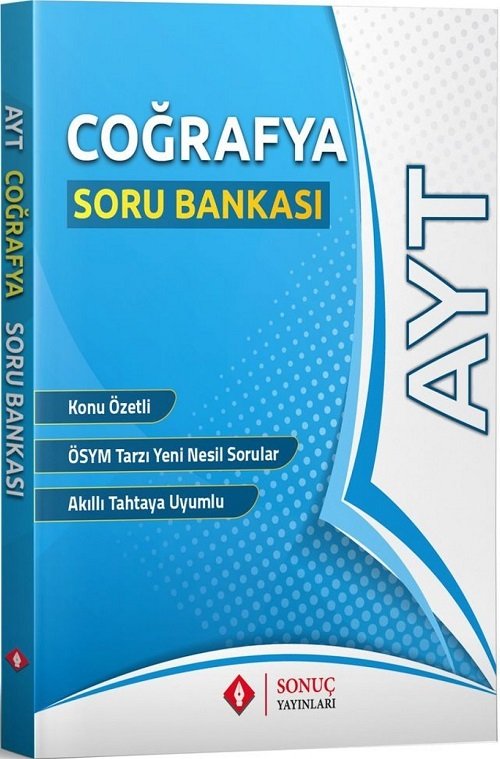 Sonuç YKS AYT Coğrafya Soru Bankası Sonuç Yayınları