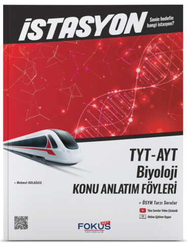 Fokus Net YKS TYT AYT Biyoloji İstasyon Konu Anlatım Föyleri Fokus Net Yayıncılık