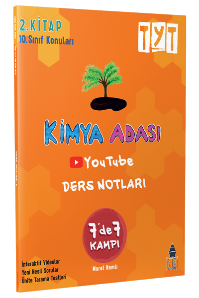 Kimya Adası YKS TYT Kimya 7 de 7 Kampı Ders Notları 2. Kitap Kimya Adası