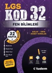 Tudem LGS Fen Bilimleri Kod 32 Tekrar Testleri Tudem Yayınları