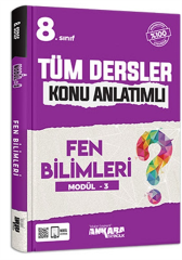 Ankara Yayıncılık 8. Sınıf Tüm Dersler Konu Anlatımlı Fen Bilimleri Modül-3 Ankara Yayıncılık