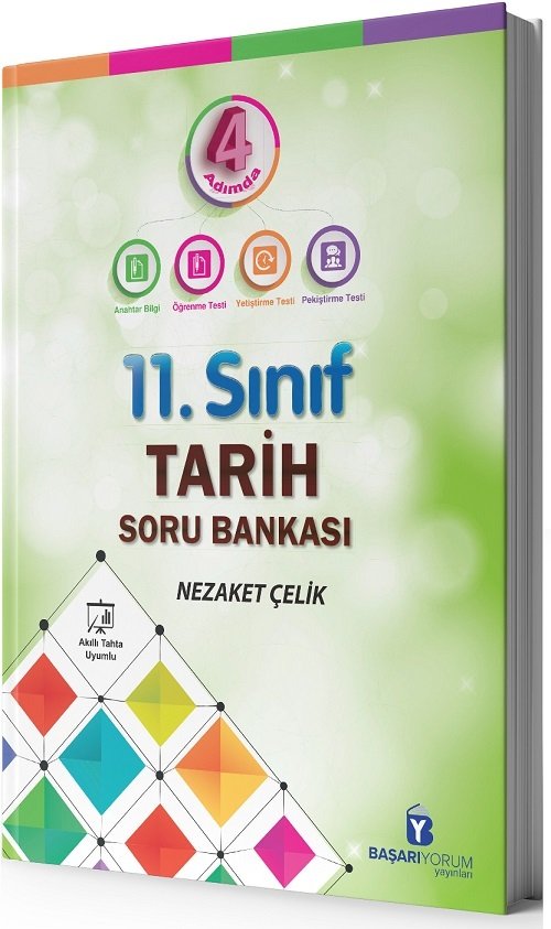 Başarıyorum 11. Sınıf Tarih 4 Adımda Soru Bankası Başarıyorum Yayınları