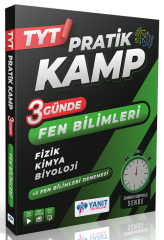 Yanıt YKS TYT Fen Bilimleri 3 Günde Pratik Kamp Kitabı Yanıt Yayınları