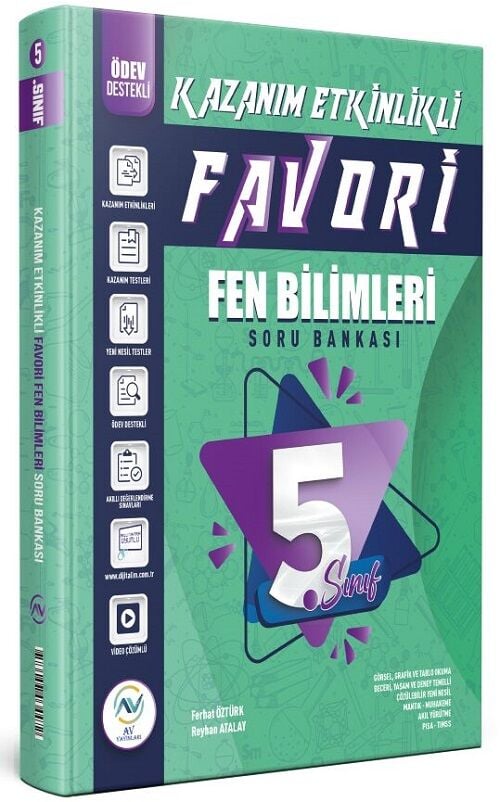 Av Yayınları 5. Sınıf Fen Bilimleri Favori Soru Bankası Av Yayınları