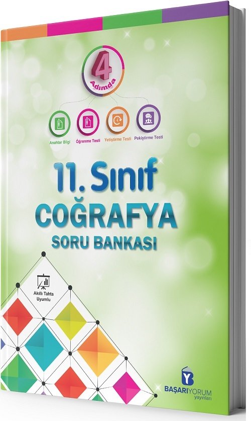 Başarıyorum 11. Sınıf Coğrafya 4 Adımda Soru Bankası Başarıyorum Yayınları