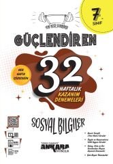 Ankara Yayıncılık 7. Sınıf Sosyal Bilgiler Güçlendiren 32 Haftalık Kazanım Denemeleri Ankara Yayıncılık