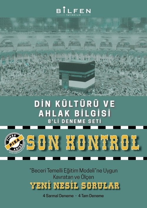 Bilfen 8. Sınıf Din Kültürü ve Ahlak Bilgisi 8 li Deneme Seti Bilfen Yayıncılık