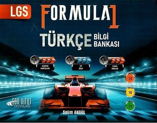 Son Viraj 8. Sınıf LGS Türkçe Formula-1 Serisi Soru Bankası Son Viraj Yayınları