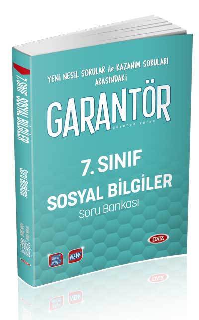 SÜPER FİYAT - Data 7. Sınıf Sosyal Bilgiler Garantör Soru Bankası Data Yayınları