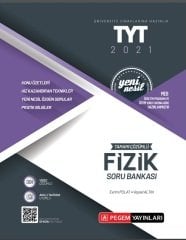 Pegem 2021 YKS TYT Fizik Soru Bankası Çözümlü Pegem Akademi Yayınları