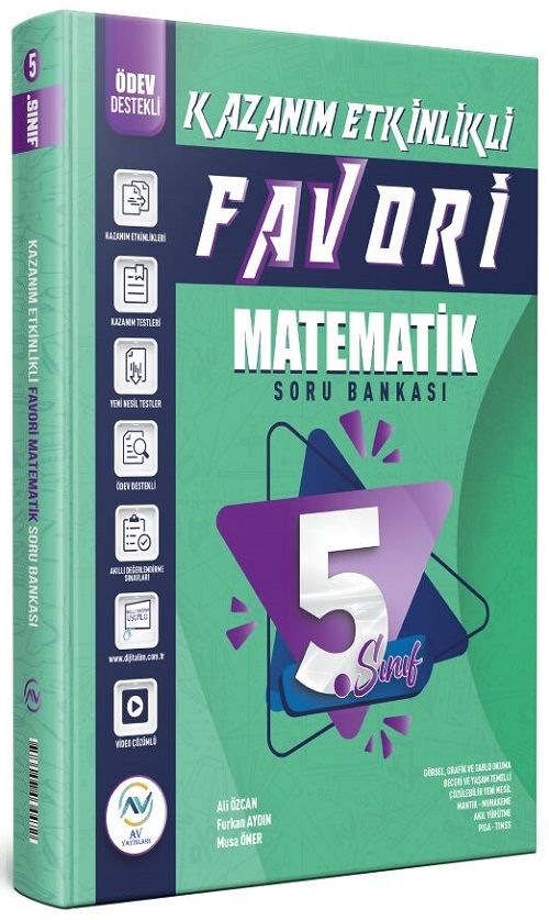 Av Yayınları 5. Sınıf Matematik Favori Soru Bankası Av Yayınları