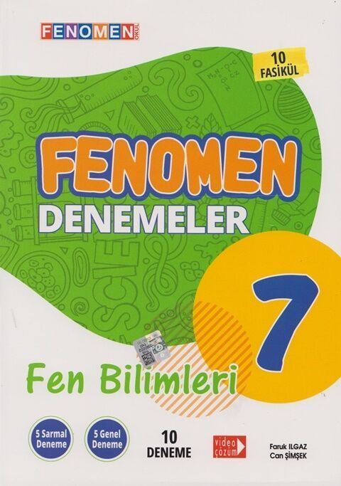 Gama 7. Sınıf Fen Bilimleri Fenomen 10 Fasikül Deneme Gama Yayınları